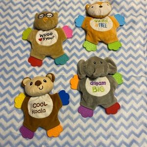 Set of 4 Cribmates Animals